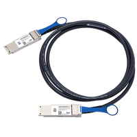 Cable DAC 100GBase-CR4 QSFP28 Twinax Pasivo 1 Metro 100Gbps AWG30 Netgate 8300 Intel NIC RoHS – Vista general Casher Group Chile 1