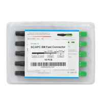 Conectores Rápidos SC/APC Monomodo G657A – Vista pack x10 terminación sin fusionadora FTTH Casher Group Chile 3