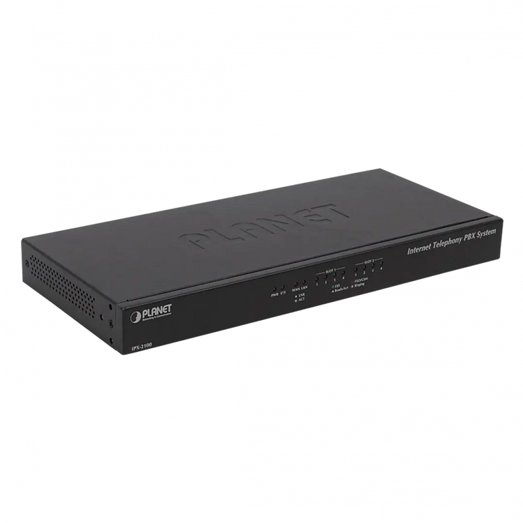 Central IP PLANET IPX-1100 100 Usuarios SIP 50 Llamadas Simultáneas Chile