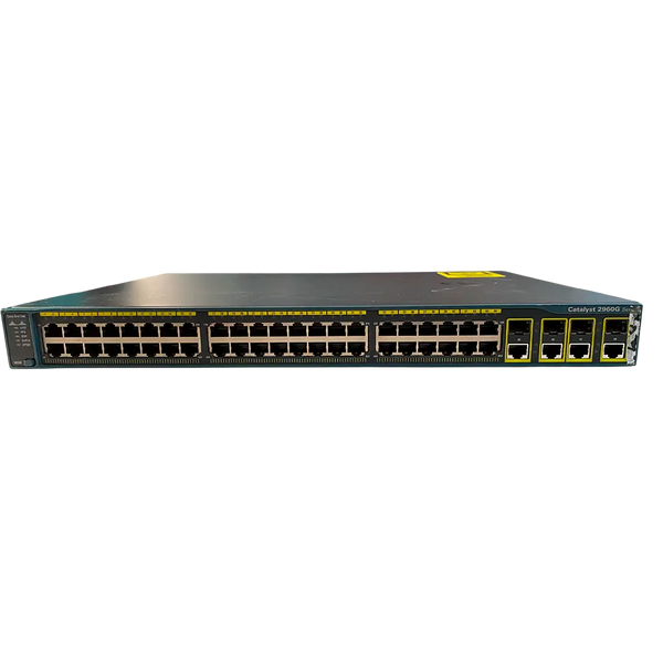 Switch Cisco Catalyst C2960G 48 Puertos Gigabit Reacondicionado L2 Chile