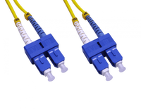 Jumper fibra óptica SC-SC UPC monomodo 1 metro JFSCC1 – Detalle de conectores Casher Group Chile 2