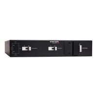 Bypass PDU Rackeable Enersafe 6/10kVA monofásico vista frontal rack 2U – Casher Group Chile 1