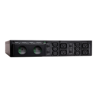 Bypass PDU Rackeable Enersafe 6/10kVA vista posterior conexiones bornes 63A – Casher Group Chile 3