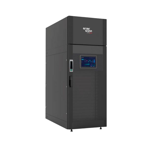 Micro Datacenter Indoor 3kVA Enersafe 26U Plug&Play UPS Clima PDU Monitoreo Remoto Legrand – Vista frontal Casher Group Chile
