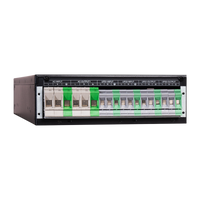 PDU Bypass Enersafe BYPAPROPDU610KVA detalle panel frontal switches – Casher Group Chile 4