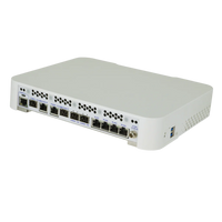 Netgate 6100 MAX – Vista posterior angular 2x10GbE SFP+ 4x2.5GbE 2x1GbE Combo RJ45/SFP Casher Group Chile 2