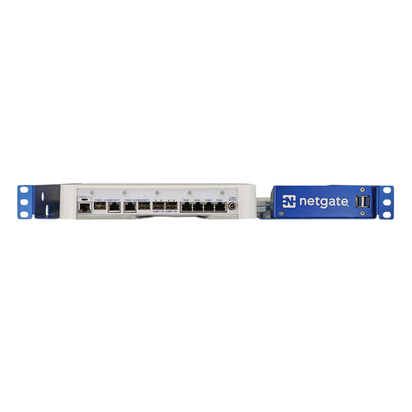 Netgate 8200 MAX pfSense+ Security Gateway 8-Core 2,4GHz 16GB DDR4 128GB NVMe 18,6Gbps 3,24Gbps IPsec – Vista frontal Casher Group Chile