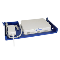 Netgate 8200 MAX – Vista posterior angular consola RJ45 Micro-B USB 3.0 x2 conector barrel bloqueante AC Casher Group Chile 4