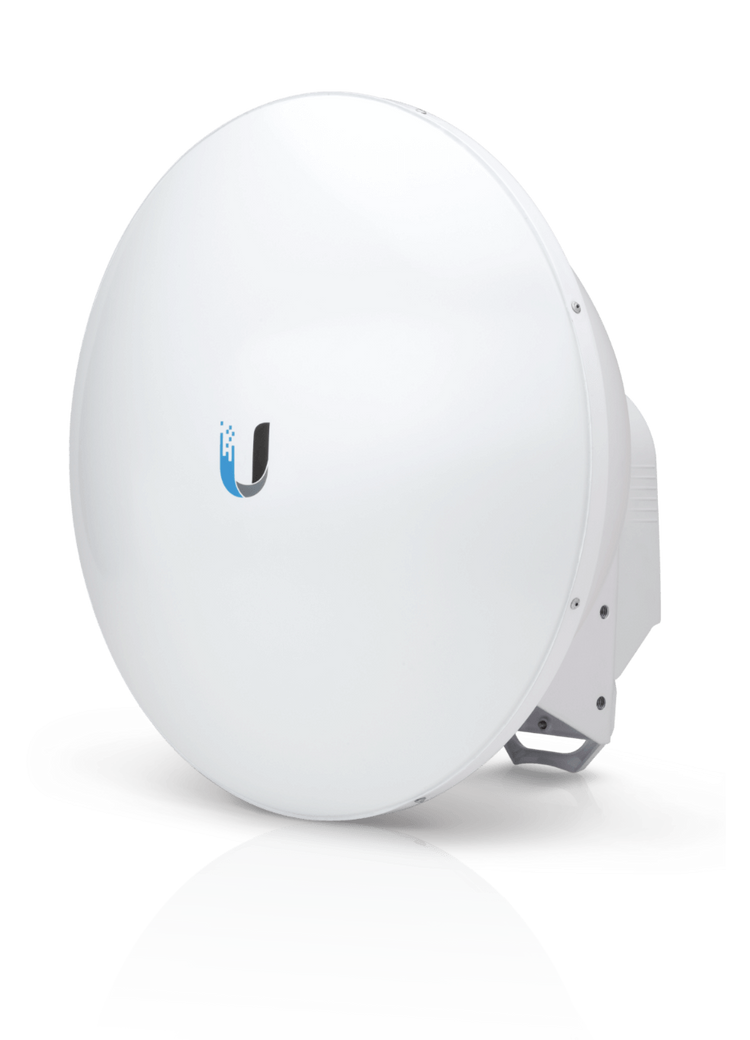 Antena Ubiquiti AirFiber AF-5G23-S45 vista en ángulo – Casher Group Chile