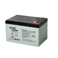 Batería Enersafe HR 12V 12Ah VRLA AGM Libre Mantenimiento 151x98x101mm – Vista frontal Casher Group Chile 1