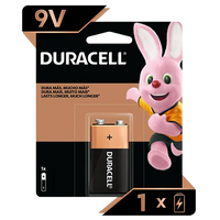 Duracell 9V batería alcalina packaging – Casher Group Chile 2