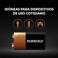 Batería Duracell 9V comparativa tamaño – Casher Group Chile 4