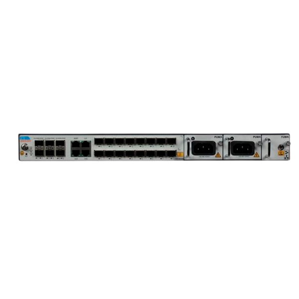 OLT ZTE ZXA10 C610 16 Puertos PON GPON XGS-PON 1U Pizza-Box 1024 Usuarios – Vista frontal Casher Group Chile