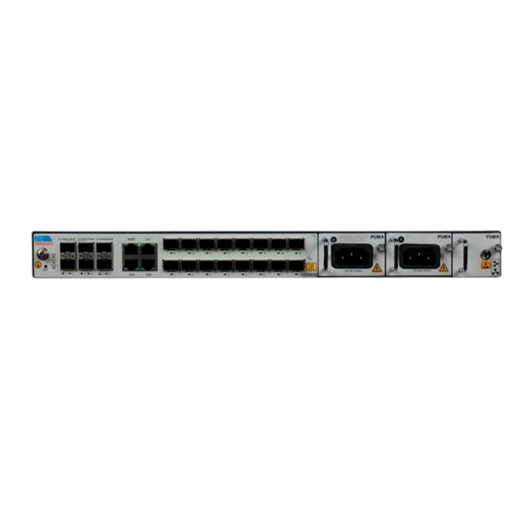 OLT ZTE ZXA10 C610 16 Puertos PON GPON XGS-PON 1U Pizza-Box 1024 Usuarios – Vista frontal Casher Group Chile