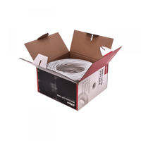 Cable UTP Cat5e 305m Dahua vista detalle etiqueta bobina – Casher Group Chile 3