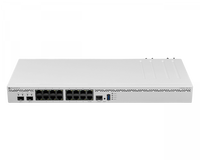 MikroTik CCR2004-16G-2S+ puertos SFP+ 10G y Ethernet Gigabit traseros – Casher Group Chile 2