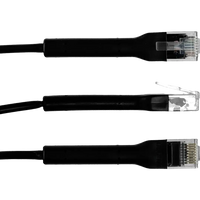 Cable Patch Ubiquiti Cat6 30cm detalle conector – Casher Group Chile 2