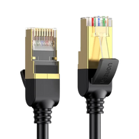 Cable Ugreen NW107 Cat7 conectores RJ45 detalle – Casher Group Chile 2