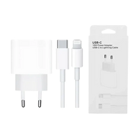 Cargador rápido 35W USB-C iPhone vista lateral compacto – Casher Group Chile 3