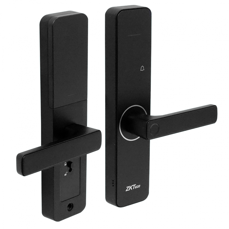 Cerradura Biométrica ZKTeco ML100 huella digital vista frontal – Casher Group Chile