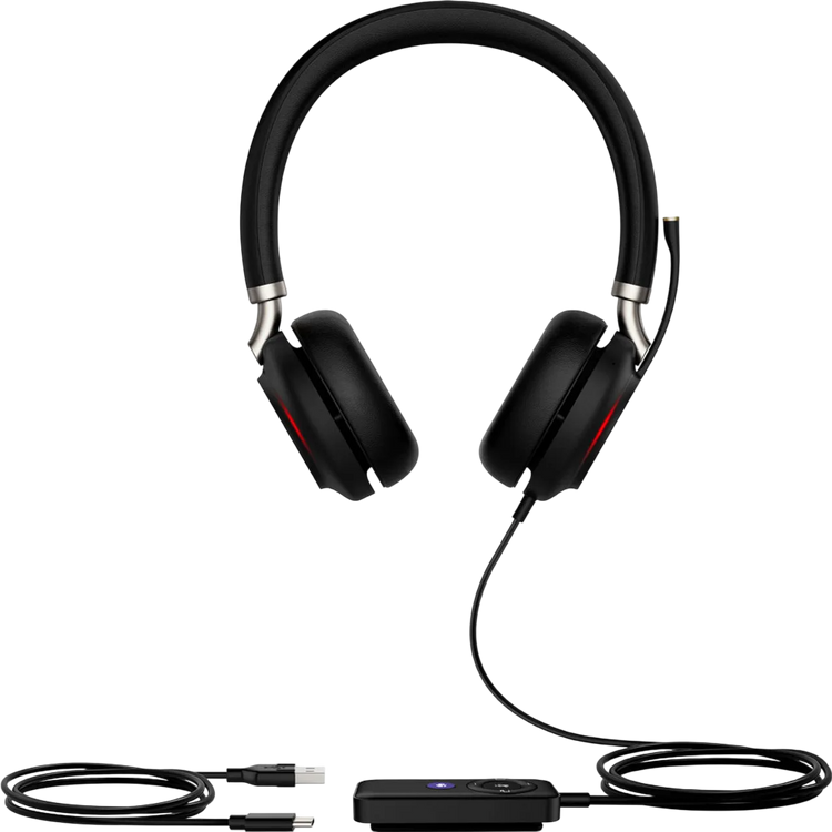 Auricular Yealink UH38 Dual Teams USB y Bluetooth – Vista frontal Casher Group Chile