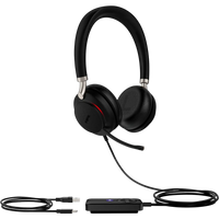 Auricular Yealink UH38 Dual Teams USB y Bluetooth – Vista lateral Casher Group Chile 2