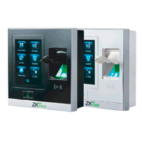 ZKTeco SenseFace 4A Control Acceso Biométrico Facial Huella RFID IP65 – Vista frontal Casher Group Chile 1