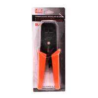 Crimpeadora Linkmade DL-686R crimpando conector RJ45 – Casher Group Chile 5