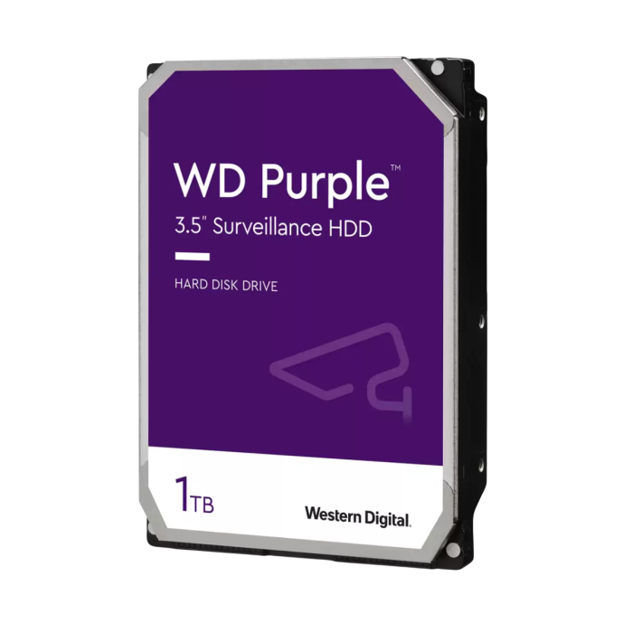 Disco Duro WD Purple 1TB WD11PURZ para NVR DVR videovigilancia 24/7 SATA – Casher Group Chile