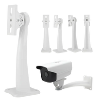 Soporte brazo articulado cámara de vigilancia 22cm vista lateral – Casher Group Chile 2
