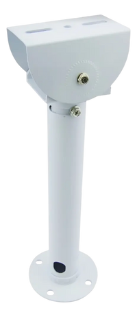 Soporte brazo metal blanco 30cm montaje pared techo cámara IP CCTV – Casher Group Chile 2