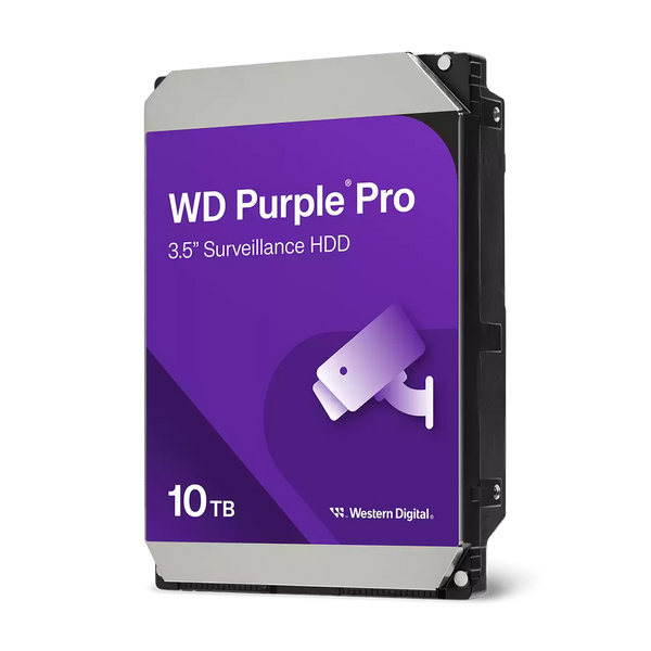 Disco Duro WD Purple Pro 10 TB para videovigilancia y video inteligente – Casher Group Chile