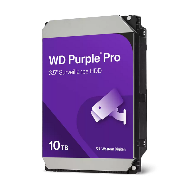 Disco Duro WD Purple Pro 10 TB para videovigilancia y video inteligente – Casher Group Chile