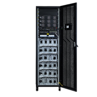 Frame UPS Modular Enersafe – Detalle cartridge baterías 10 unidades hot-swap y módulos de poder 20kW Casher Group Chile 3