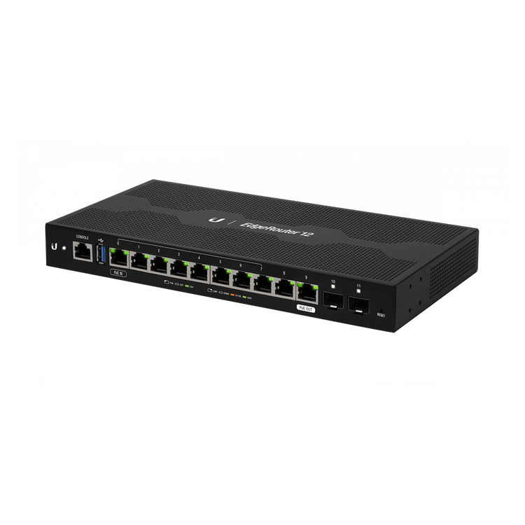 Router Ubiquiti EdgeRouter 12 ER-12 10 Puertos Gigabit 2 SFP Chile