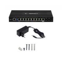 Router Ubiquiti EdgeRouter ER-12 vista lateral rack – Casher Group Chile 4
