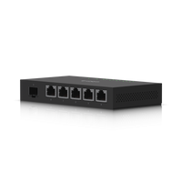 Router Ubiquiti EdgeRouter X SFP ER-X-SFP vista frontal 5 puertos Gigabit PoE – Casher Group Chile 1
