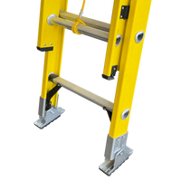 Escalera Telescópica PRODALUM ESFA-428 – Sistema Quick Latch travapeldaños seguro automático Casher Group Chile 2