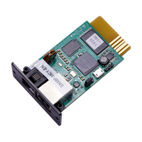 Tarjeta SNMP ATS Enersafe conectores LAN y puertos – Casher Group Chile 2