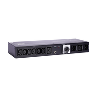 Switch Bypass PDU Enersafe RT9100-PDU 1-3kVA formato rack vista frontal – Casher Group Chile 1
