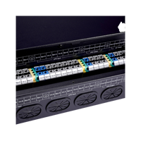 ByPass Rackeable Enersafe 20kVA detalle panel frontal interruptores – Casher Group Chile 3