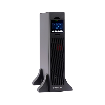 UPS Online Enersafe RTH-L 10kVA 10kW Litio LiFePO4 Doble Conversión FP1.0 Rack 2U BatteryPack 192V – Vista frontal Casher Group Chile