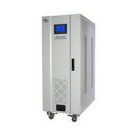 Estabilizador de Voltaje Enersafe 50 kVA Trifásico 40kW 3:3 220/380V ±3% Cobre 195kg – Vista frontal Casher Group Chile 1