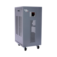 Estabilizador de Voltaje Enersafe 20 kVA Monofásico 18kW 220V ±20% LCD Digital Precisión ≤3% CE – Vista frontal Casher Group Chile 1