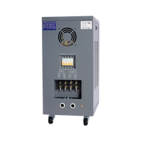 Estabilizador Enersafe EVMONO20KVA – Vista lateral 410x330x700mm 55kg con panel LCD digital Casher Group Chile 2