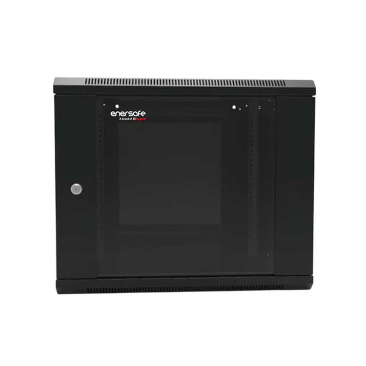 Gabinete Mural 12U Enersafe acero SPCC puerta vidrio templado – Casher Group Chile