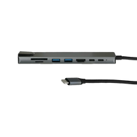Hub USB-C 6 en 1 especificaciones HDMI 4K RJ45 SD – Casher Group Chile 3