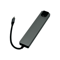 Hub USB-C 6 en 1 conectado MacBook – Casher Group Chile 2