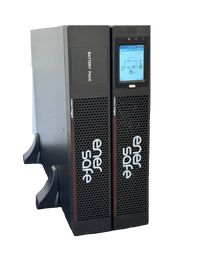 UPS Enersafe RTH-C PRO 10kVA – Vista frontal real panel LCD 2 posiciones rack torre convertible Casher Group Chile 2