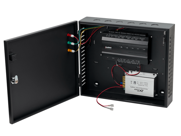 Controlador de acceso ZKTeco inBio260 2 puertas con gabinete metálico – Casher Group Chile